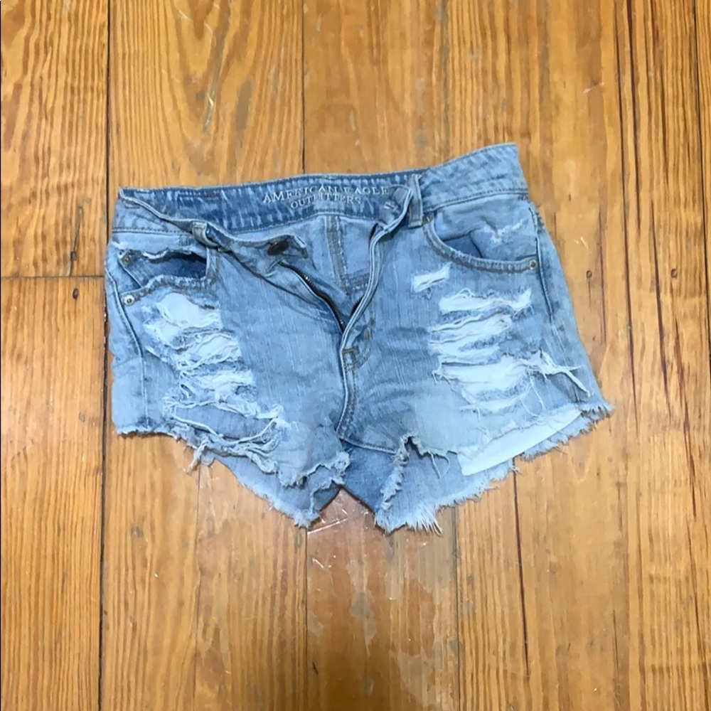 ripped shorts